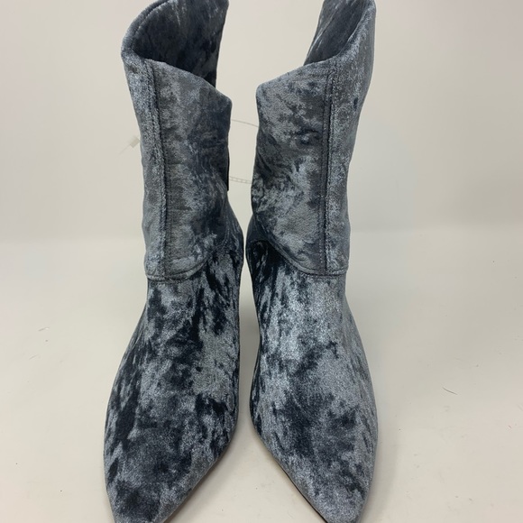 Free People Moonlight Velvet Pointed Toe Booties - Picture 6 of 9